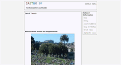 Desktop Screenshot of castrosf.org