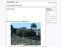 Tablet Screenshot of castrosf.org